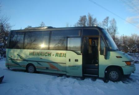 Minibus rental (with driver) Paris, France Iveco 25 seats